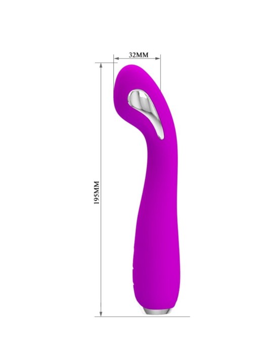 PRETTY LOVE - VIBRATORE ELETTROSHOCK RICARICABILE HECTOR IMPERMEABILE 