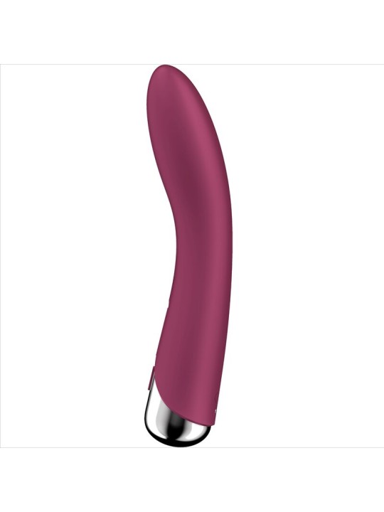 SATISFYER - VIBRADOR ROTATOR G-SPOT VIBE 1 G-SPOT VERMELHO
