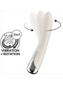 SATISFYER - VIBRADOR ROTADOR BEGE SPINNING VIBE 1 G-SPOT BEIGE