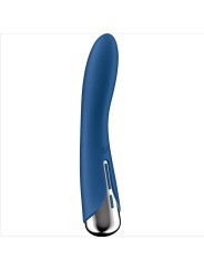 SATISFYER - VIBRADOR ROTADOR AZUL SPINNING VIBE 1 G-SPOT AZUL