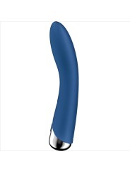 SATISFYER - VIBRATEUR ROTATEUR BLEU SPINNING VIBE 1 G-SPOT