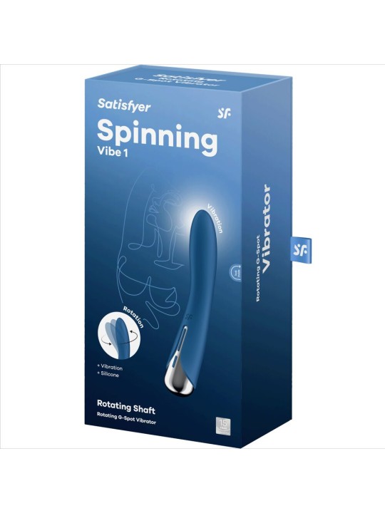 SATISFYER - SPINNING VIBE 1 G-SPOT BLAUER ROTATOR VIBRATOR