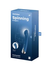 SATISFYER - SPINNING G-SPORT 1 VIBRADOR ROTATOR AZUL