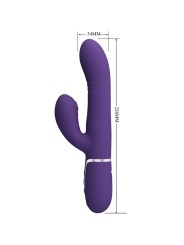 PRETTY LOVE - PAARSE MULTIFUNCTIONELE G-SPOT VIBRATOR