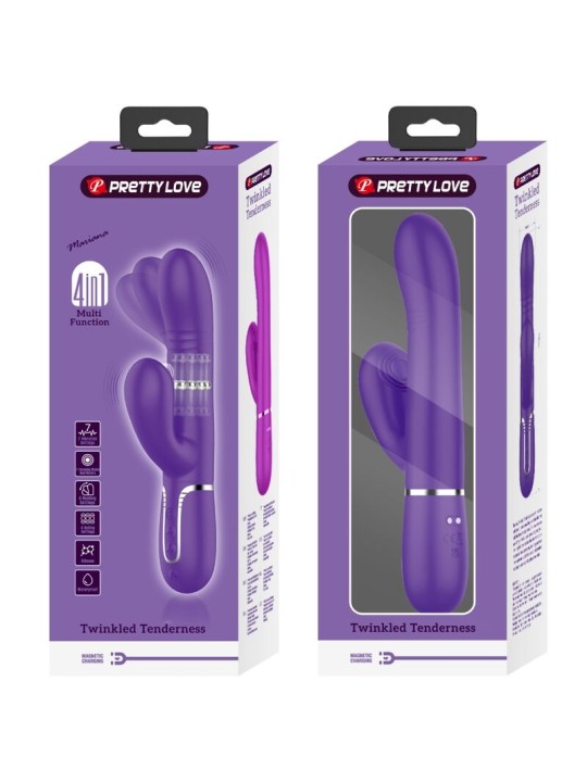 PRETTY LOVE - PAARSE MULTIFUNCTIONELE G-SPOT VIBRATOR