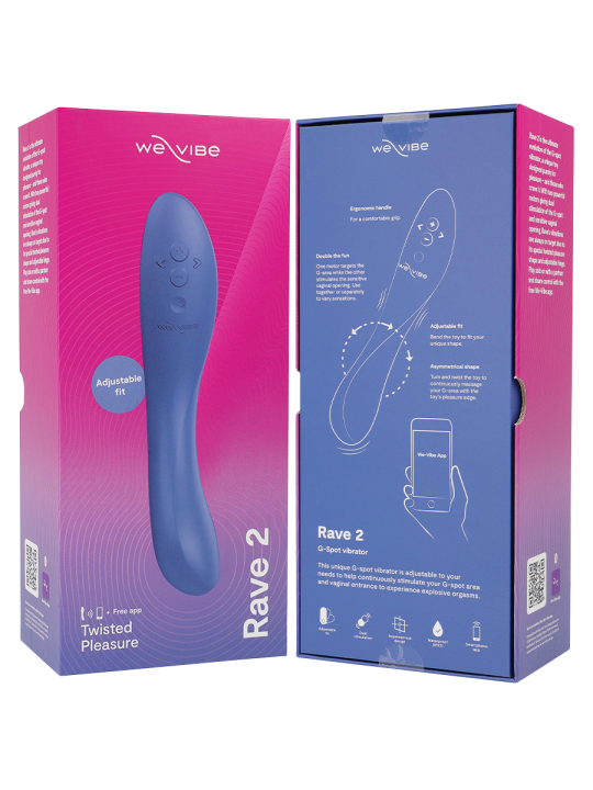 WE-VIBE - RAVE 2 VIBRADOR G-SPOT AZUL