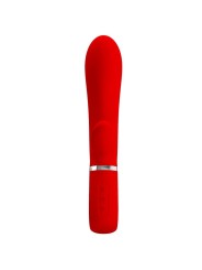 PRETTY LOVE - VIBRATEUR MULTIFONCTION G-SPOT THOMAS ROUGE