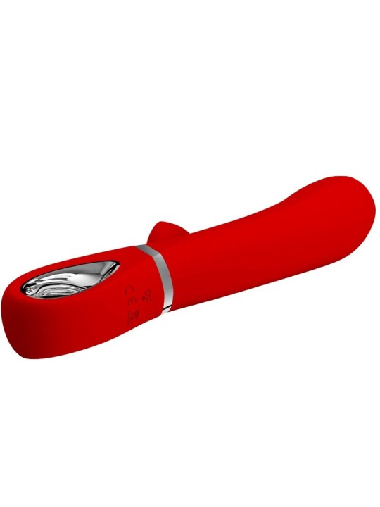 PRETTY LOVE - VIBRATEUR MULTIFONCTION G-SPOT THOMAS ROUGE