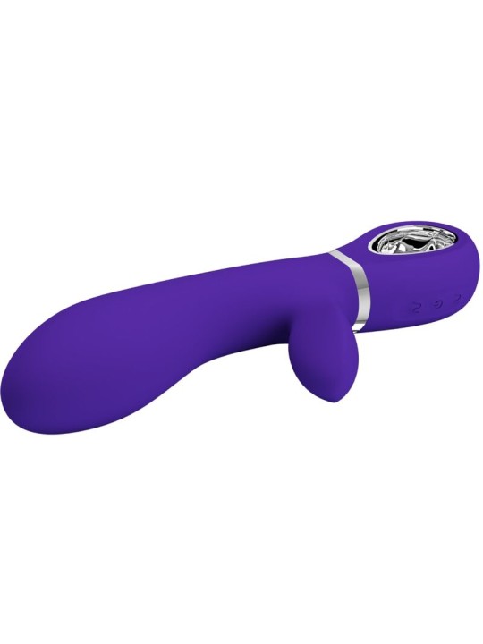 PRETTY LOVE - VIBRADOR MULTIFUNO G-SPOT THOMAS ROXO