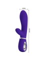 PRETTY LOVE - VIBRADOR MULTIFUNO G-SPOT THOMAS ROXO