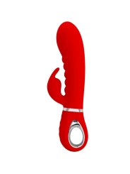 PRETTY LOVE - VIBRADOR PRESCOTT MULTIFUNO G-SPOT VERMELHO