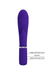PRETTY LOVE - PRESCOTT MULTIFUNKTIONS-G-SPOT-VIBRATOR LILA