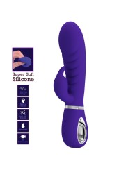 PRETTY LOVE - PRESCOTT MULTIFUNKTIONS-G-SPOT-VIBRATOR LILA