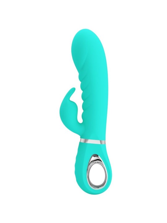 PRETTY LOVE - PRESCOTT MULTIFUNCTIONELE G-SPOT VIBRATOR AQUA GROEN