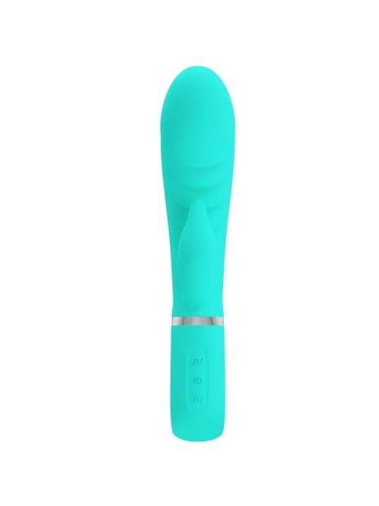 PRETTY LOVE - PRESCOTT MULTIFUNCTIONELE G-SPOT VIBRATOR AQUA GROEN