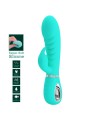 PRETTY LOVE - PRESCOTT MULTIFUNCTIONELE G-SPOT VIBRATOR AQUA GROEN