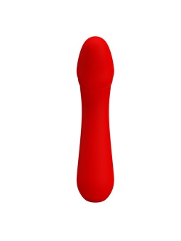 PRETTY LOVE - VIBRATORE RICARICABILE CETUS ROSSO