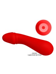 PRETTY LOVE - CETUS WIEDERAUFLADBARER VIBRATOR ROT