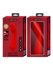 PRETTY LOVE - VIBRATEUR RECHARGEABLE CETUS ROUGE