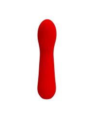 PRETTY LOVE - VIBRADOR RECARREGVEL FAUN VERMELHO
