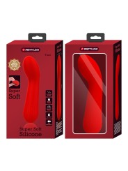 PRETTY LOVE - VIBRATEUR RECHARGEABLE FAUN ROUGE