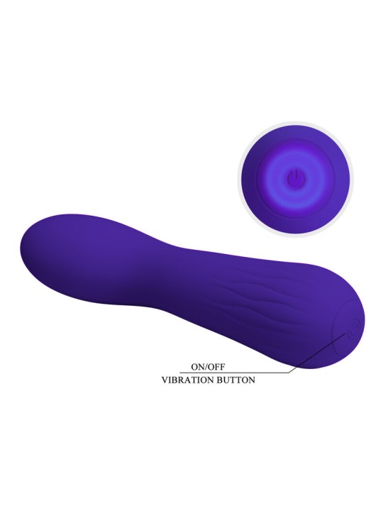 PRETTY LOVE - FAUN RECHARGEABLE VIBRATOR PURPLE