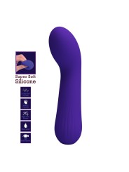 PRETTY LOVE - VIBRADOR RECARREGVEL FAUN ROXO