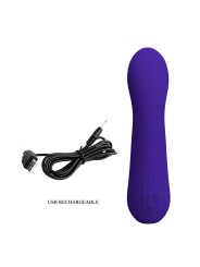 PRETTY LOVE - FAUN RECHARGEABLE VIBRATOR PURPLE