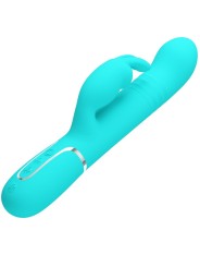 PRETTY LOVE - COALE RABBIT VIBRATOR PEARLS AQUA GREEN