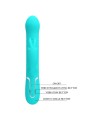 PRETTY LOVE - COALE RABBIT VIBRATOR PEARLS AQUA GREEN
