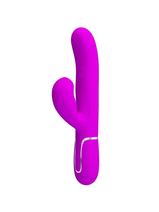 PRETTY LOVE - PERLITA MULTIFUNO 3 EM 1 VIBRADOR G-SPOT VIOLETA