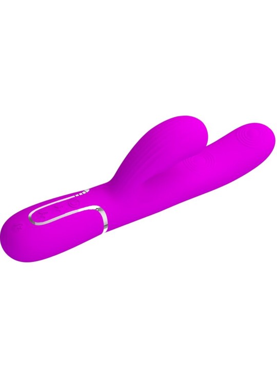 PRETTY LOVE - PERLITA MULTIFUNO 3 EM 1 VIBRADOR G-SPOT VIOLETA