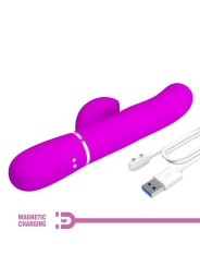 PRETTY LOVE - PERLITA MULTIFUNCTION 3 IN 1 G-SPOT VIBRATOR VIOLET