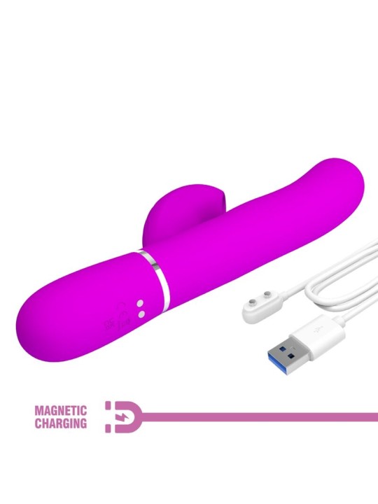 PRETTY LOVE - PERLITA MULTIFUNKTIONS-3-IN-1-G-SPOT-VIBRATOR VIOLETT