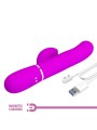 PRETTY LOVE - PERLITA MULTIFUNO 3 EM 1 VIBRADOR G-SPOT VIOLETA