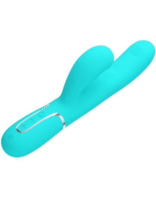 PRETTY LOVE - 3 IN 1 MULTIFUNCTIONELE G-SPOT VIBRATOR PERLIET WATER GR