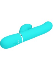 PRETTY LOVE - VIBRATORE MULTIFUNZIONE PERLITA 3 IN 1 G-SPOT VERDE ACQU