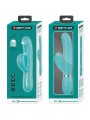 PRETTY LOVE - VIBRATORE MULTIFUNZIONE PERLITA 3 IN 1 G-SPOT VERDE ACQU