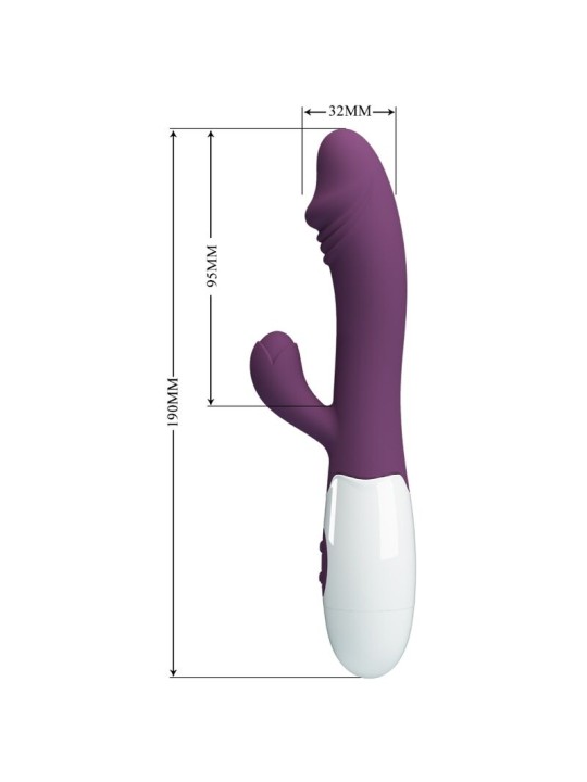 PRETTY LOVE - VIBRATEUR SNAPPY G-SPOT VIOLET
