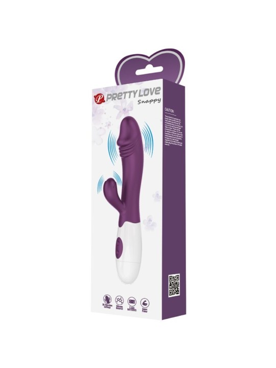 PRETTY LOVE - VIBRATEUR SNAPPY G-SPOT VIOLET