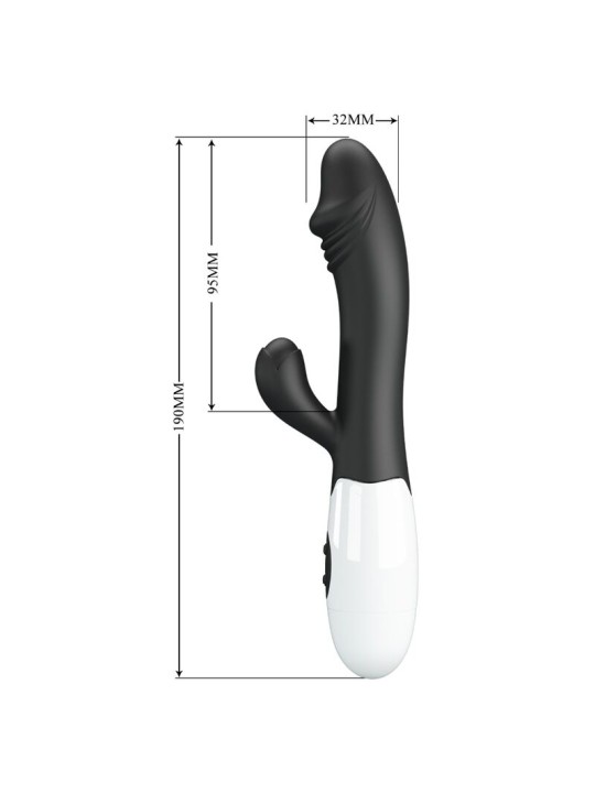 PRETTY LOVE - SNAPPY G-SPOT VIBRATOR SCHWARZ