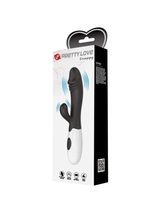 PRETTY LOVE - VIBRADOR SNAPPY G-SPOT PRETO