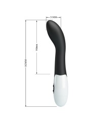 PRETTY LOVE - BISHOP G-SPOT VIBRATOR 30 MODI ZWART