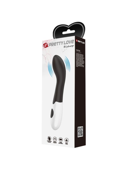 PRETTY LOVE - BISHOP VIBRADOR G-SPOT 30 MODOS PRETO