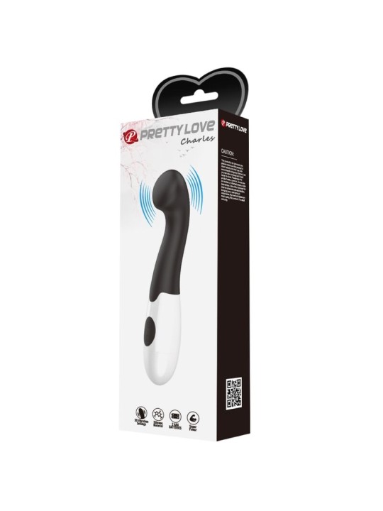 PRETTY LOVE - CHARLES G-SPOT VIBRATOR 30 MODI SCHWARZ