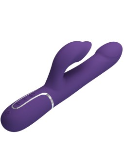 PRETTY LOVE - ZALIN PERLES VIBRATEUR LAPIN 4 EN 1 VIOLET