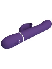 PRETTY LOVE - ZALIN PERLES VIBRATEUR LAPIN 4 EN 1 VIOLET