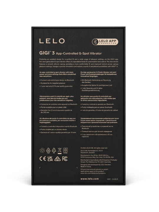 LELO - GIGI™ 3 G-SPOT-VIBRATOR ROSA