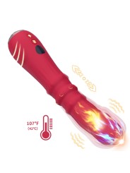 ARMONY - THERMO-ADJUSTABLE POINT A STIMULATOR VIBRATOR DILDO RED