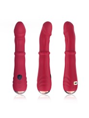 ARMONY - THERMO-EINSTELLBARER PUNKT-A-STIMULATOR-VIBRATOR-DILDO ROT